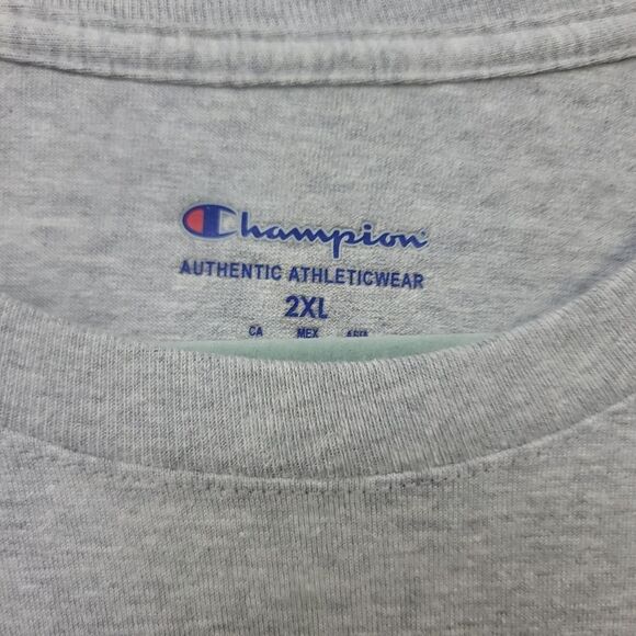 Champion short sleeve tee with logo across chest, size 2XL - Picture 4 of 6
